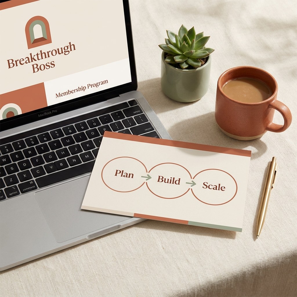 Breakthrough Boss® program mockup