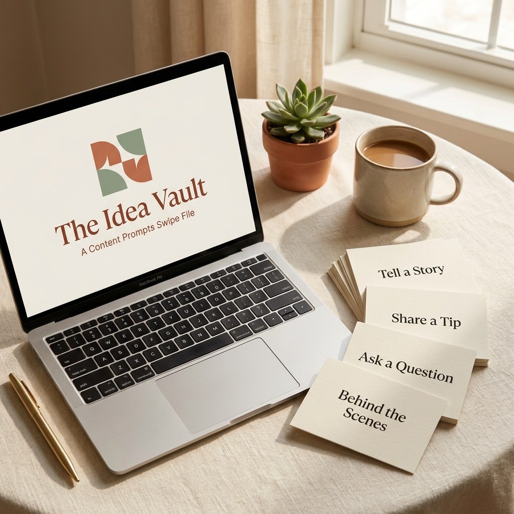 The Idea Vault product mockup